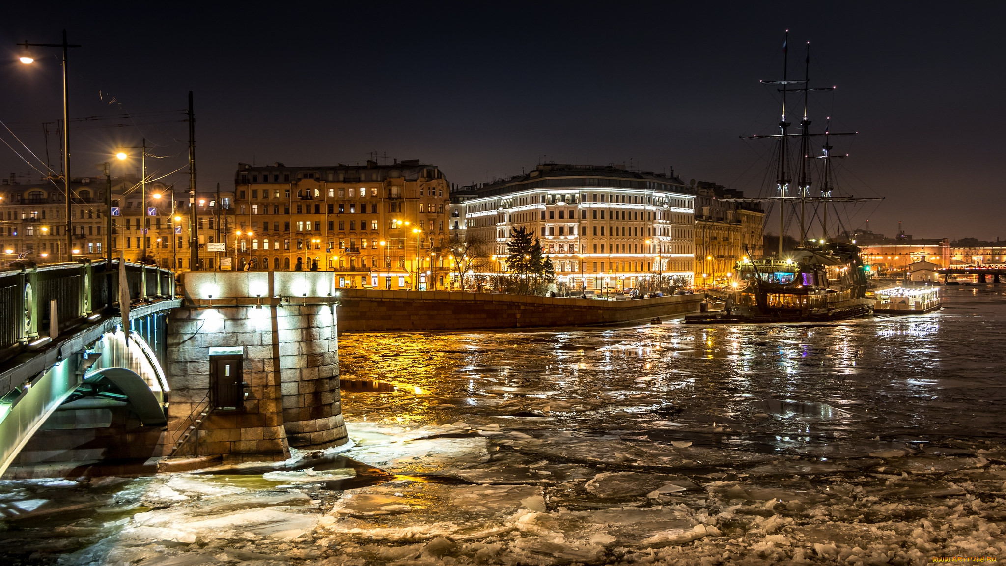 exchange bridge,  saint petersburg, , , , , 